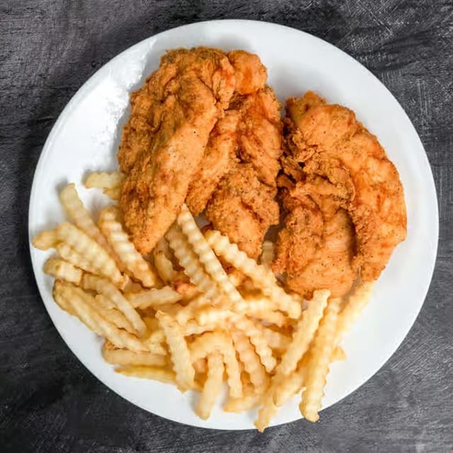Chicken Tender Dinner.