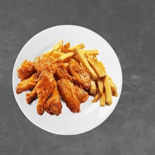 Flavored Wings Dinner