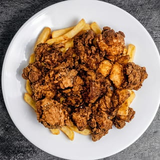 11. Shrimp and Gizzard Combo